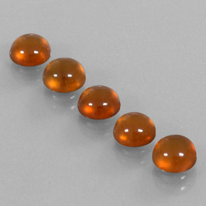 Granato essonite naturale arancione da  ct, trasparente, trasparente/traslucido