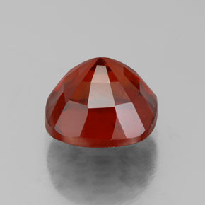 Granato essonite naturale arancione da 3,08 ct, taglio a cuscino, VS