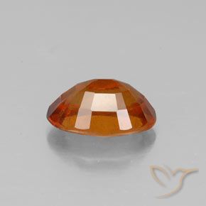 Granato hessonite Medium-Dark Orange  naturale da 1.64 ct, Taglio ovale, VS-SI