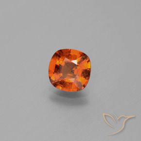 Granato hessonite Arancione Ambra naturale da 1.60 ct, Cuscino, VS-SI
