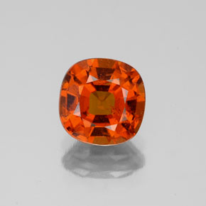 Granato hessonite Arancio Medio naturale da 1.71 ct, Taglio a cuscino, SI