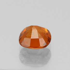 Granato essonite naturale arancione da 0,81 ct, taglio a cuscino, VS-SI