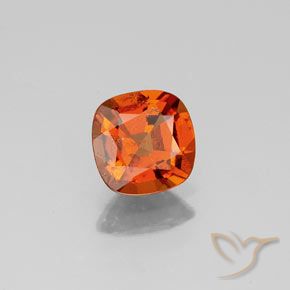 Granato hessonite Arancione scuro naturale da 0.99 ct, Cuscino, VS-SI