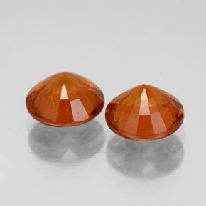 Granato essonite naturale arancione da  ct, taglio rotondo, SI