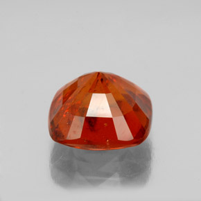 Granato hessonite Arancio cannella naturale da 4.15 ct, Taglio a cuscino, SI