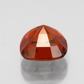 Granato essonite naturale arancione da 2,32 ct, taglio a cuscino, VS-SI