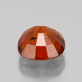 Granato essonite naturale arancione da 2,18 ct, taglio a cuscino, VS-SI