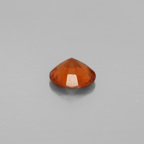 Granato hessonite Arancio cannella naturale da 1.25 ct, Taglio rotondo, SI