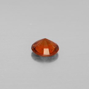 Granato essonite naturale arancione da 1,02 ct, taglio rotondo, SI