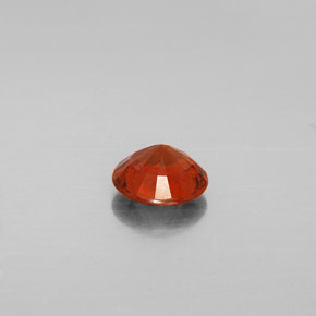Granato essonite naturale arancione da 1,36 ct, taglio rotondo, VS