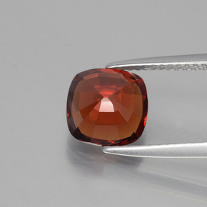Granato hessonite Arancio cannella naturale da 2.44 ct, Taglio a cuscino, VS