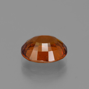 Granato essonite naturale arancione da 2,68 ct, taglio ovale, VS-SI