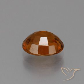 Granato hessonite Arancione rossastra naturale da 2.11 ct, Ovale, VS-SI