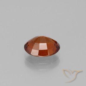 Granato hessonite Arancione scuro naturale da 1.87 ct, Ovale, VS