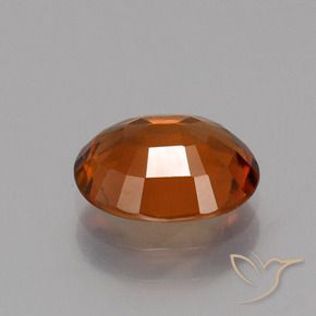 Granato hessonite Arancione rossastra naturale da 1.76 ct, Ovale, VS
