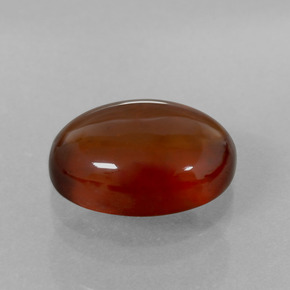 Granato hessonite Arancio cannella naturale da 8.14 ct, Taglio ovale, Trasparente