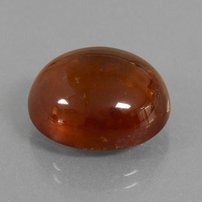 Granato hessonite Arancio cannella naturale da 18.74 ct, Taglio ovale, Trasparente