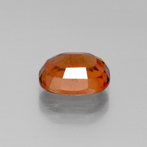 Granato hessonite Arancio cannella naturale da 2.87 ct, Taglio a cuscino, VS-SI