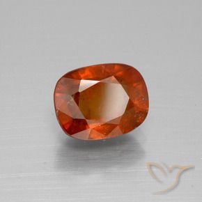 Granato hessonite Arancia Fuoco naturale da 2.80 ct, Cuscino, SI