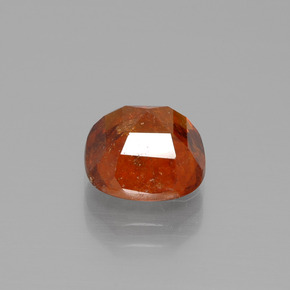 Granato hessonite Arancione Ambra naturale da 3.01 ct, Taglio a cuscino, SI