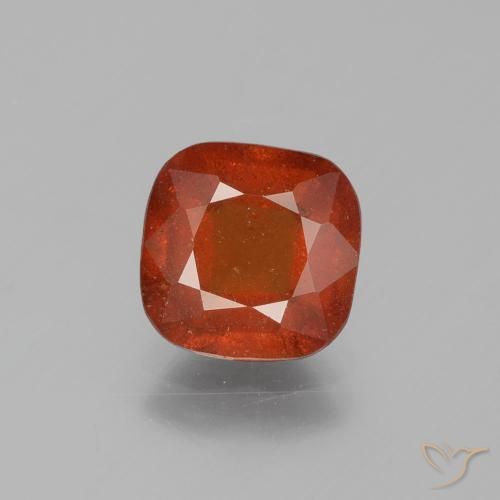2.34ct Naturale Arancia Fuoco Granato hessonite, Cuscino, SI