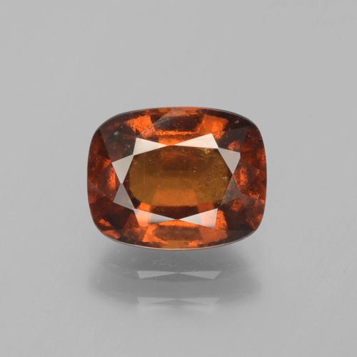 2.67ct Naturale Arancio Medio Granato hessonite, Cuscino, VS-SI