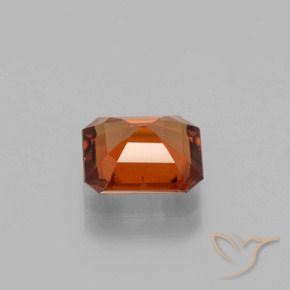 Granato hessonite Arancione Ambra naturale da 2.11 ct, Ottagonale / Taglio smeraldo, VS
