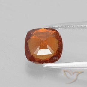 Granato hessonite Arancia Fuoco naturale da 1.96 ct, Cuscino, VS-SI