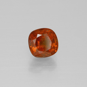 Granato hessonite Arancio cannella naturale da 1.79 ct, Taglio a cuscino, VS-SI