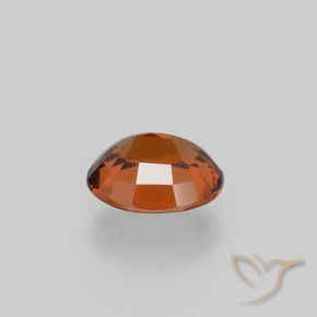 Granato hessonite Arancione scuro naturale da 1.75 ct, Ovale, VS