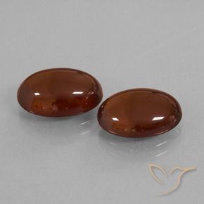 Gemme di Granato hessonite Marrone caldo naturale da 10.35 ct, Ovale, Traslucido