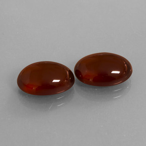 Granato essonite naturale marrone da 8,36 ct, taglio ovale, traslucido