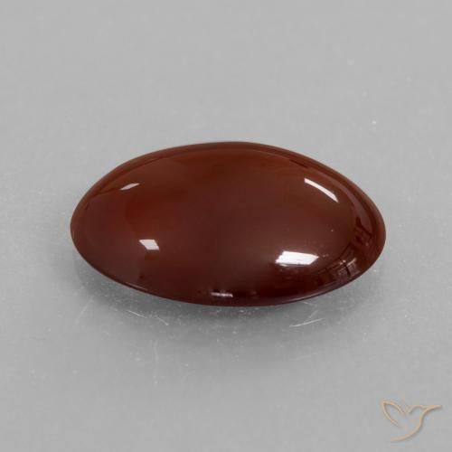 Granato hessonite Marrone caldo naturale da 5.21 ct, Ovale, Traslucido