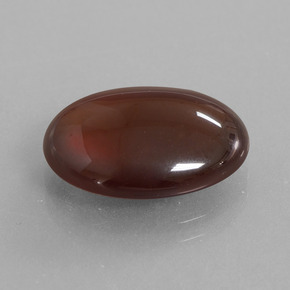 Granato essonite naturale arancione da 9,81 ct, taglio ovale, traslucido