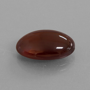 Granato essonite naturale arancione da 10,15 ct, taglio ovale, traslucido