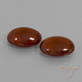 Gemme di Granato hessonite Marrone medio-scuro naturale da 12.00 ct, Ovale, Traslucido
