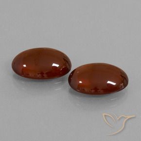 Gemme di Granato hessonite Marrone caldo naturale da 10.68 ct, Ovale, Traslucido