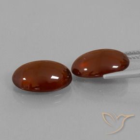 Gemme di Granato hessonite Marrone caldo naturale da 10.68 ct, Ovale, Traslucido