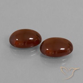 Gemme di Granato hessonite marrone pecan naturale da 10.47 ct, Ovale, Traslucido