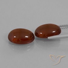 Gemme di Granato hessonite marrone pecan naturale da 10.47 ct, Ovale, Traslucido
