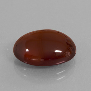 Granato essonite naturale arancione da 9,76 ct, taglio ovale, traslucido