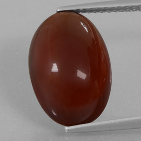 Granato essonite naturale arancione da 8,24 ct, taglio ovale, traslucido
