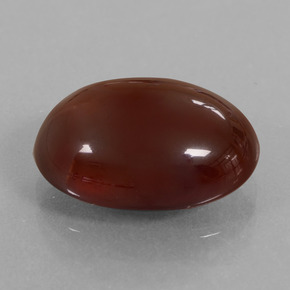 Granato essonite naturale marrone da 8,05 ct, taglio ovale, traslucido