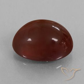 Granato hessonite marrone pecan naturale da 8.34 ct, Ovale, Traslucido