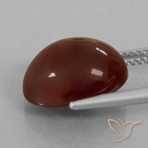 Granato hessonite marrone pecan naturale da 8.34 ct, Ovale, Traslucido
