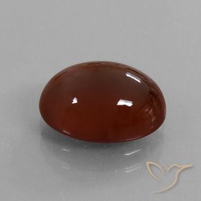 Granato hessonite marrone pecan naturale da 7.55 ct, Ovale, Traslucido