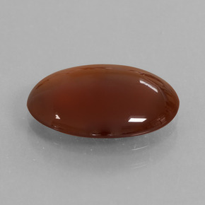 Granato essonite naturale marrone da 5,00 ct, taglio ovale, traslucido