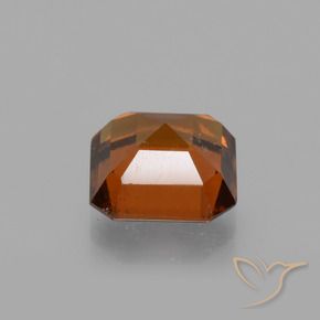 Granato hessonite Arancione scuro naturale da 1.94 ct, Ottagonale / Taglio smeraldo, VS