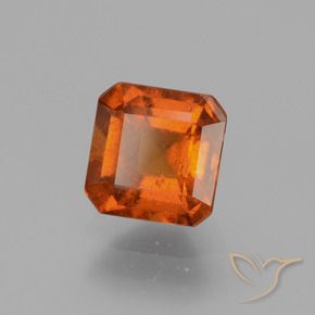 Granato hessonite Arancio Medio naturale da 1.81 ct, Ottagonale / Taglio smeraldo, VS