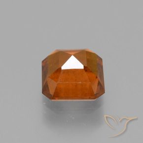 Granato hessonite Arancia Fuoco naturale da 1.97 ct, Ottagonale / Taglio smeraldo, VS